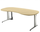 Schreib­tisch Ham­mer­ba­cher XE 20 weiß elek­trisch hö­hen­ver­stell­bar, 200 x 100 cm